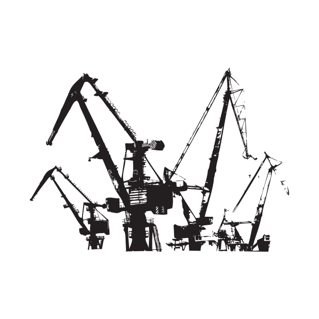 industrial cranes by lkn