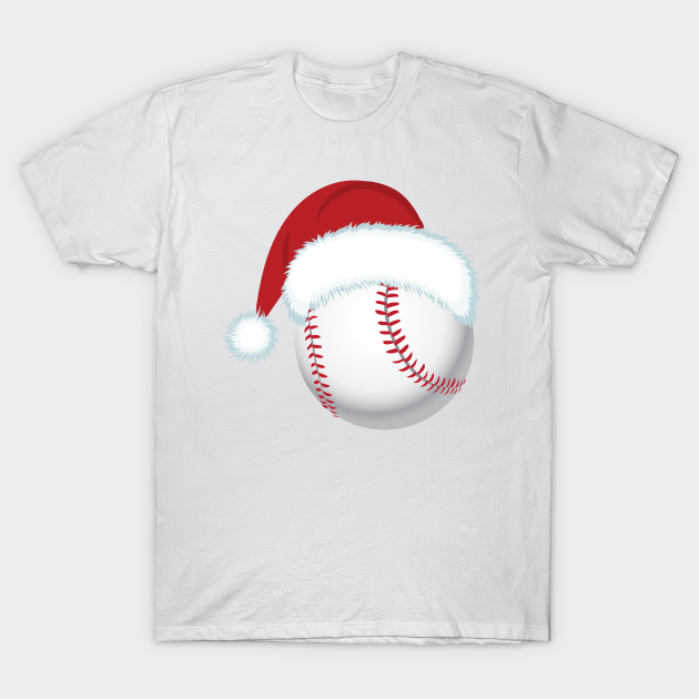 santa baseball shirt