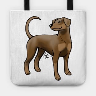 Dog - Doberman Pinscher - Brown and Tan Natural Tote