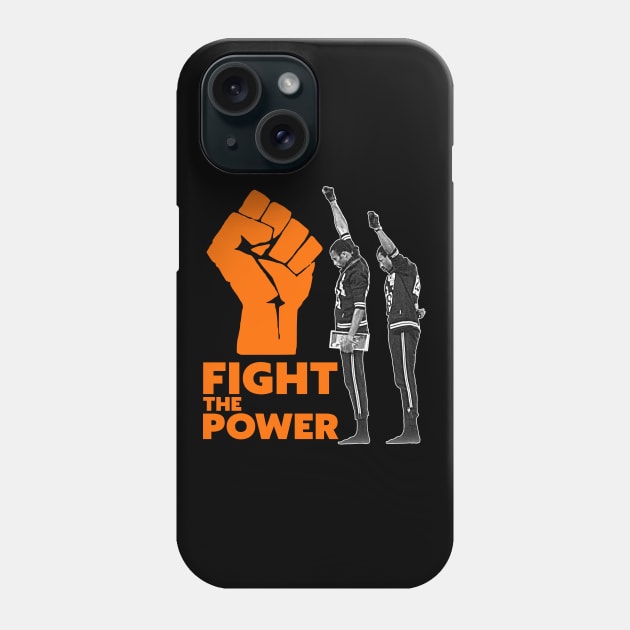 FIGHT THE POWER // Black Power Salute 1968 Olympics Phone Case by darklordpug