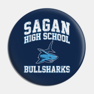 Sagan High School Bullsharks Pin