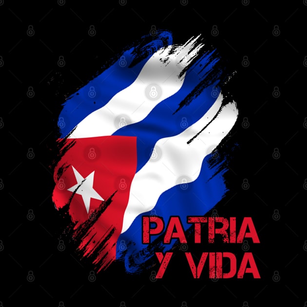 Patria Y Vida T-shirt by Javacustoms