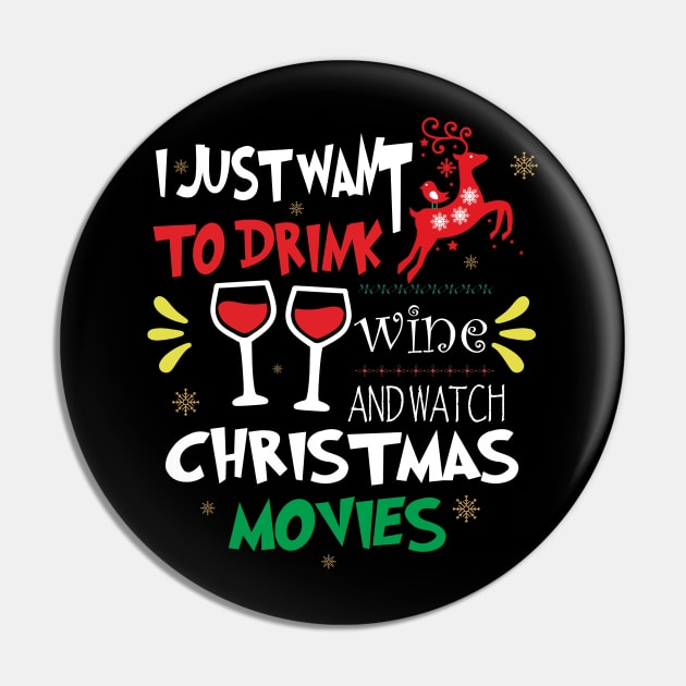 i just want to drink wine and watch christmas movies Pin by Marcekdesign