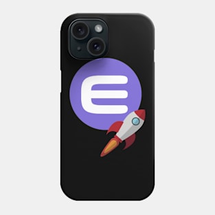 Enjin crypto to the moon Phone Case