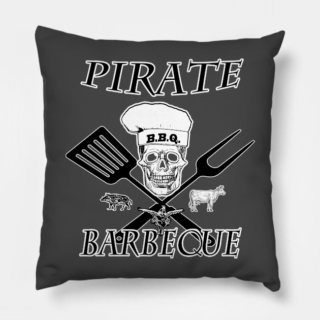 Barbeque Pillow by Hook Ink