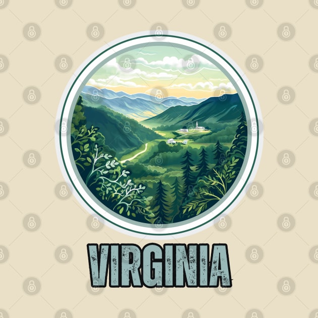 Virginia State USA by Mary_Momerwids