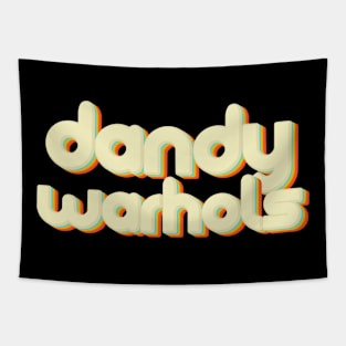 vintage color dandy warhols Tapestry