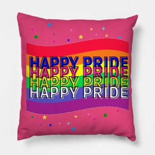 Happy pride Pillow