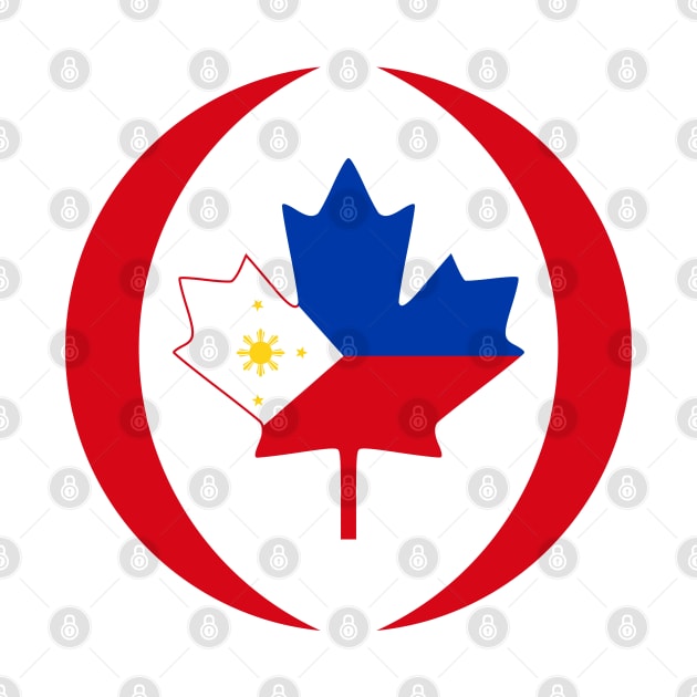 Filipino Canadian Multinational Patriot Flag by Village Values