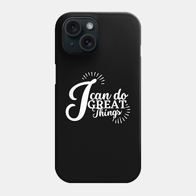 I can do all things Phone Case by Lovelybrandingnprints