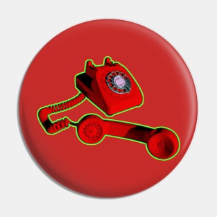 Call Me on The Red Telephone Pin