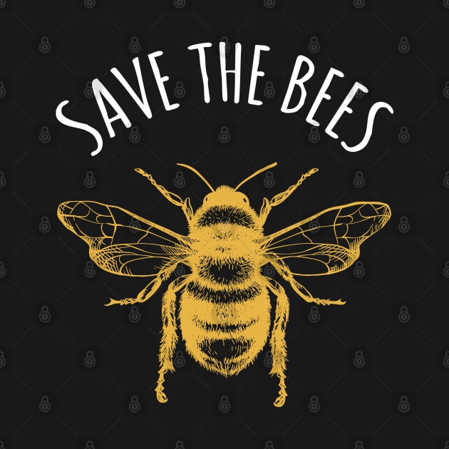 Save The Bees Earth Day Save Our Planet by BrightGift