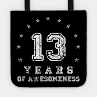 Vintage 13 years of awesomeness Tote