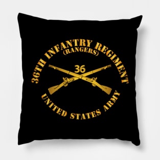 36th Infantry Regt - Rangers - Infantry Br Pillow