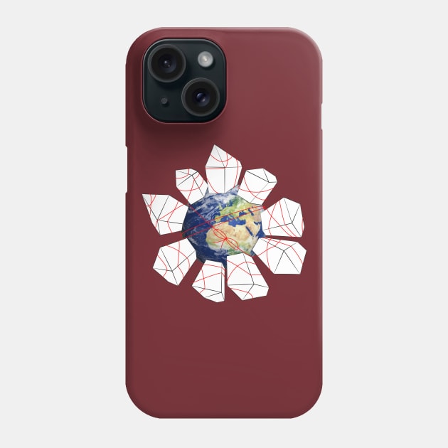 Wrapped to a Warped World Phone Case by PrintablesPassions