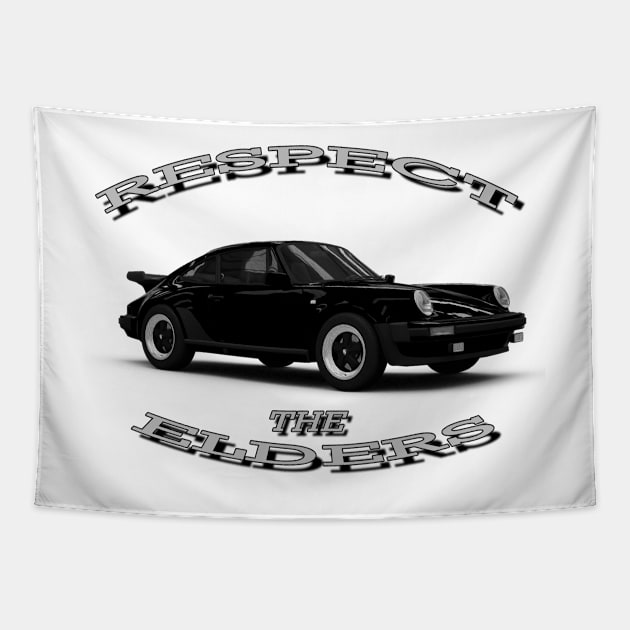 Porsche 911 'Respect The Elders' Tapestry by CarEnthusast