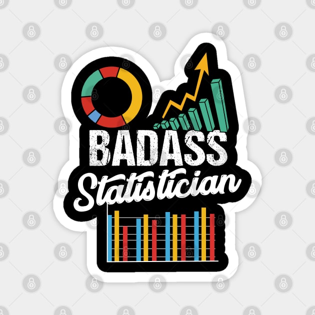 Badass Statistician Magnet by maxdax