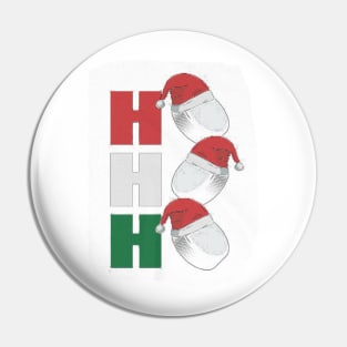 Ho Ho Ho Hockey Puck Pin