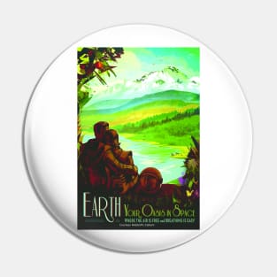 Earth Concept Art Pin