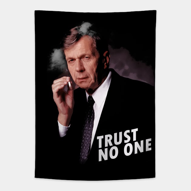 Trust No One Tapestry by woodsman