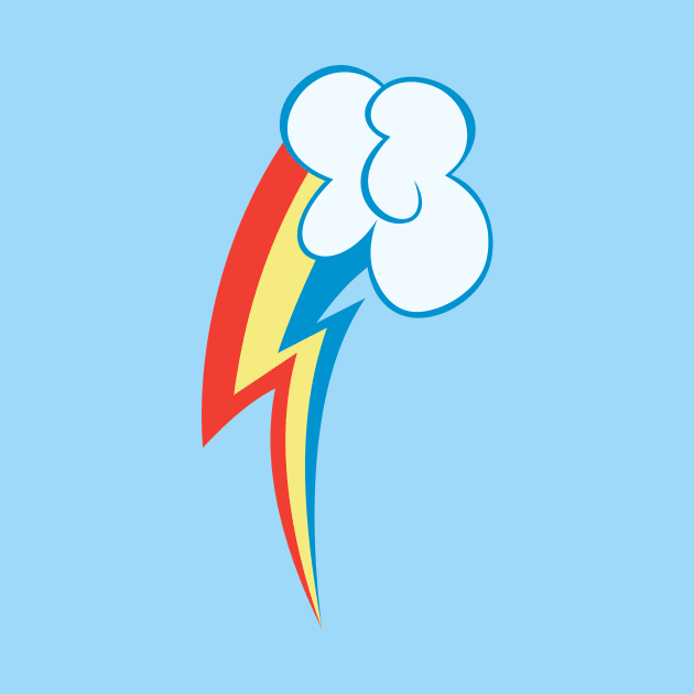 My little Pony - Rainbow Dash Cutie Mark V3 by ariados4711