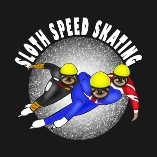 Sloth Speed Skating T-Shirt