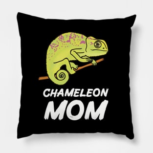 Chameleon Mom for Chameleon Lovers Pillow