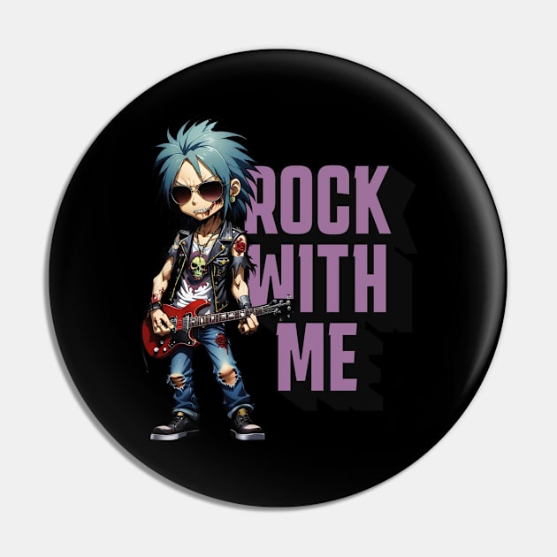 Rock With Me Pin by MonkeyLogick