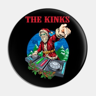 THE KINKS BAND XMAS Pin