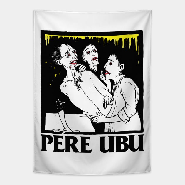 Pere Ubu • Fan Artwork Tapestry by unknown_pleasures