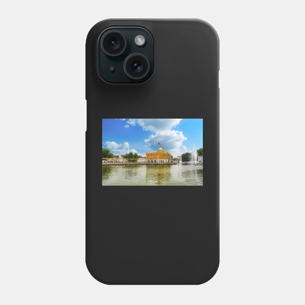 Durga Temple & Tank, Amritsar Phone Case by bulljup