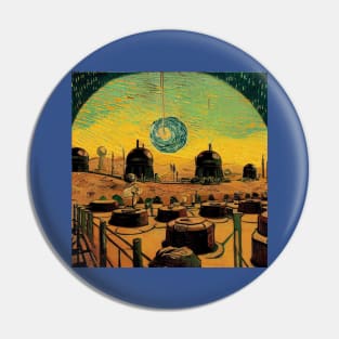 Starry Night in Mos Eisley Tatooine Pin