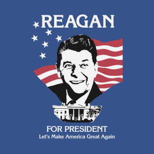 Ronald Reagan - 1980 Election Poster T-Shirt