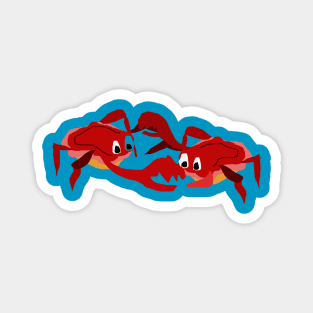 Dancing Crabbies Magnet