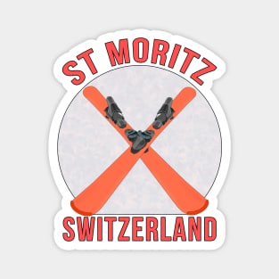 St Moritz, Switzerland Magnet