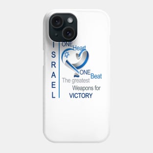 Shirts in solidarity with Israel Phone Case