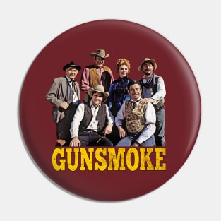 Gunsmoke - Group - 50s/60s Tv Western Pin