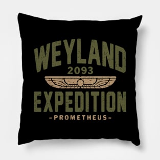 Weyland Prometheus Expedition by Buck Tee Pillow