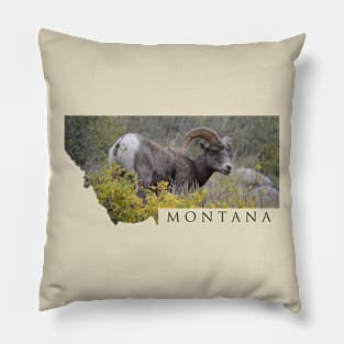 Montana Bighorns Pillow