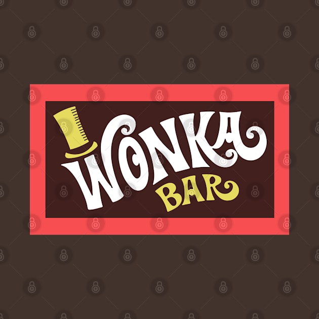 Willy Wonka Bar Logo by tvshirts