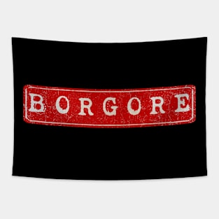 vintage retro plate Borgore Tapestry