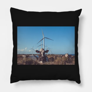 Cow & Wind Power Pillow