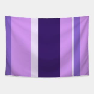 Purple stripes Tapestry