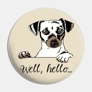 Dog Hello Pin