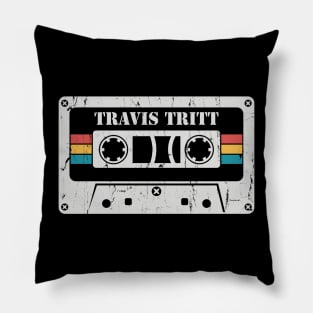 Cassette Vintage - Travis Tritt Pillow