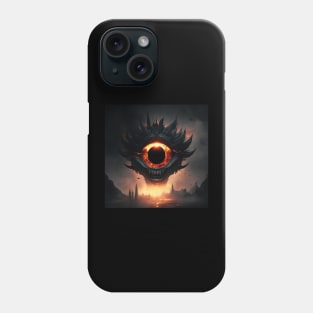 black sun Phone Case