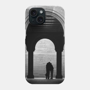 A Kiss Under The Arch, Central Park, NY, USA Phone Case