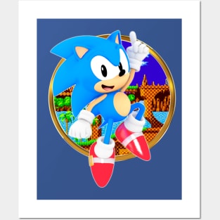 Sonic - Segasonic The Hegdehogsonic Maniasonic - Sticker