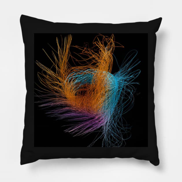 Strings Pillow by oscargml