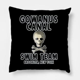 GOWANUS CANAL SWIM TEAM BROOKLYN, NEW YORK Pillow